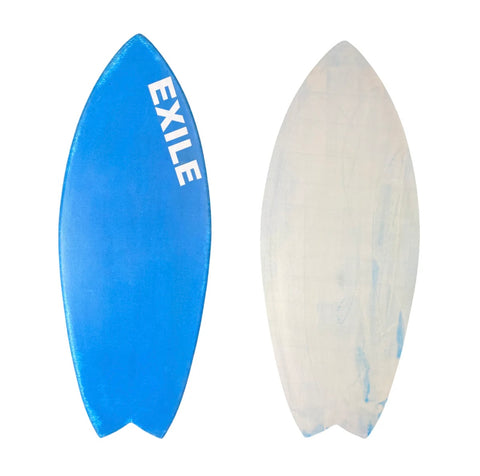 MEDIUM BLAIRACUDA 5/8"
DOUBLE CARBON FIBER EPOXY SKIMBOARD